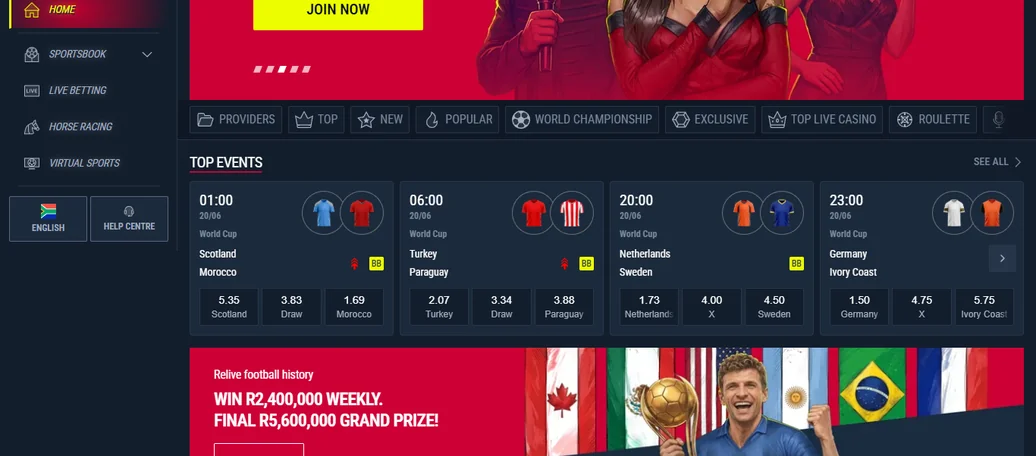 Spill favorittspill hos Rabona Bet Casino