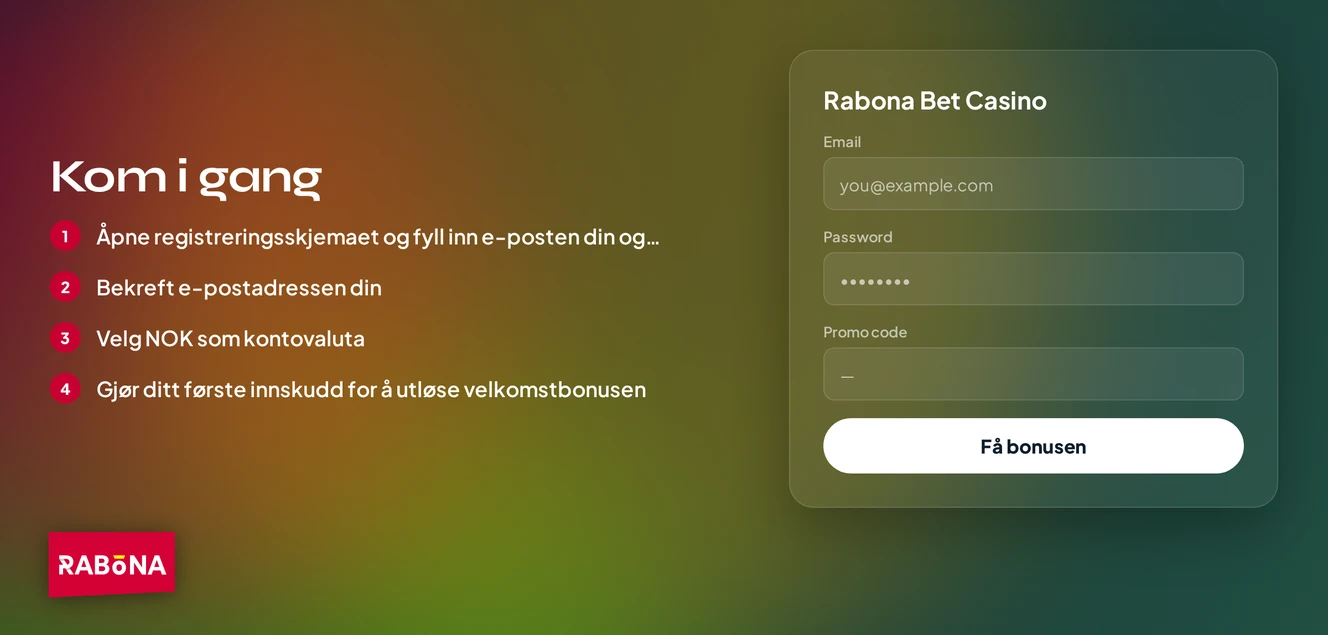 Registrer deg enkelt nå
